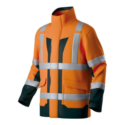 Jaqueta HI-VIS resistente à chama de dois tons