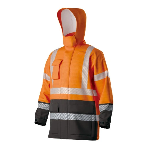 Jaqueta resistente à chama à prova d'água de dois tons HI-VIS