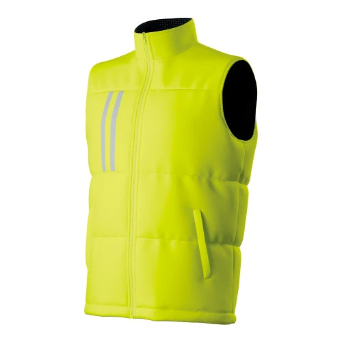 Zip completo isolamento reversível bodywarmer