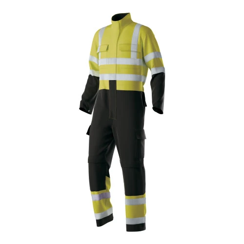 Coverall resistente à chama de dois tons HI-VIS