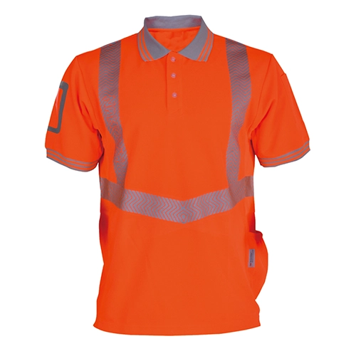 Camisa polo de HI-VIS desempenho