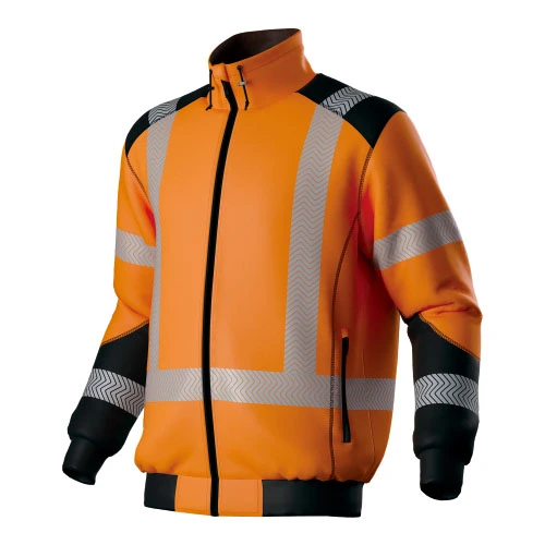 Jaqueta HI-VIS de lã com isolamento elástico de dois tons