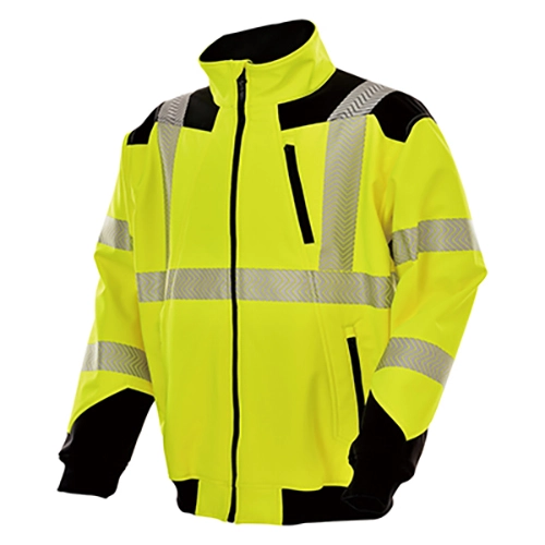 Jaqueta HI-VIS regular de dois tons softshell