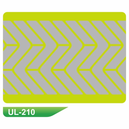 UL-210 de fita reflexiva de transferência de calor