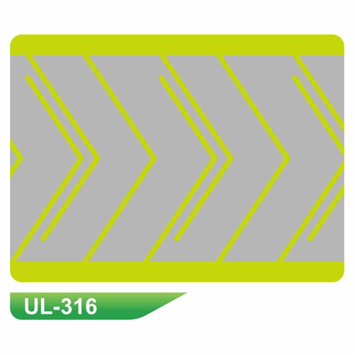 UL-316 de fita reflexiva de transferência de calor