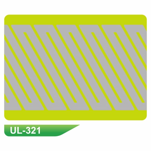 UL-321 de fita reflexiva de transferência de calor